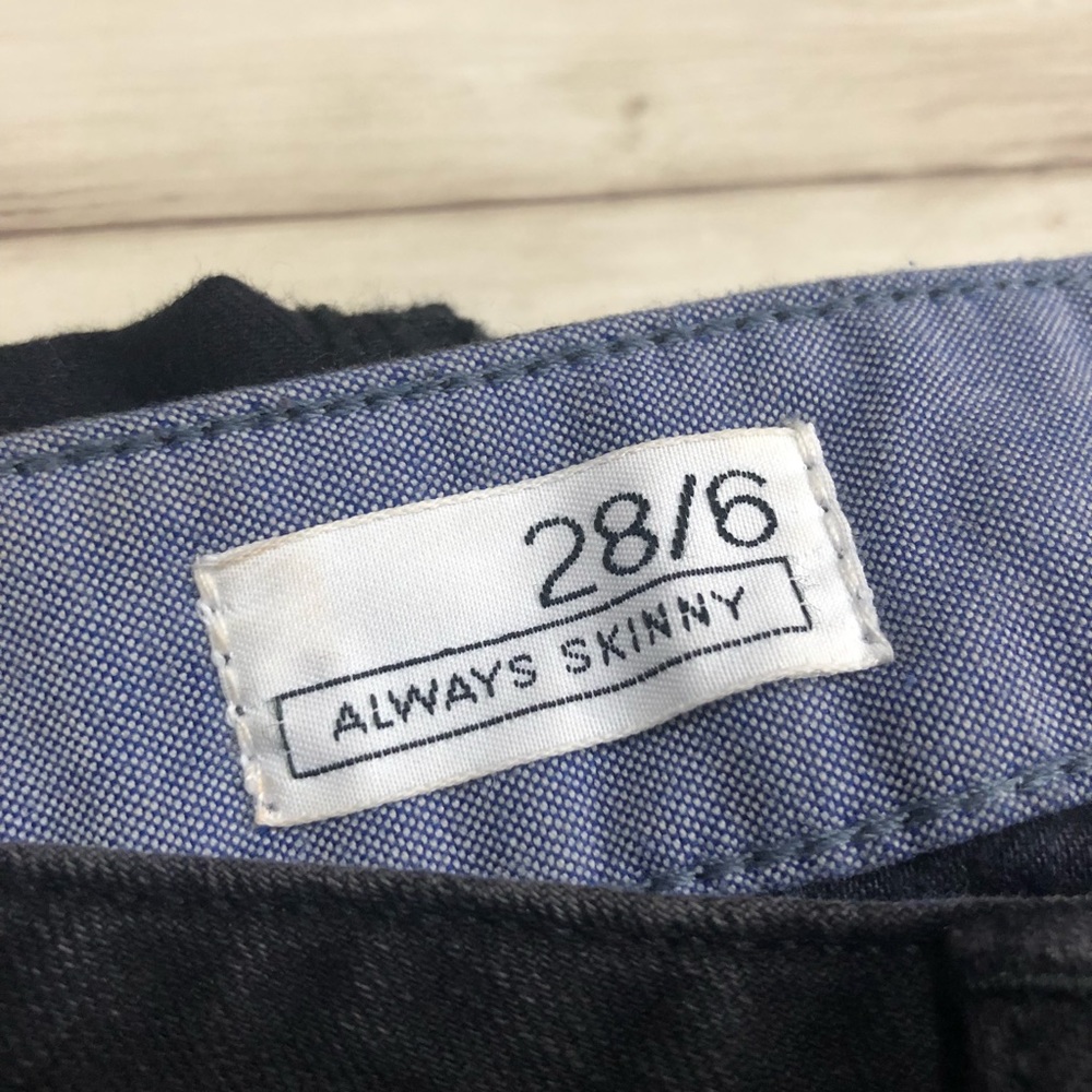 Gap Distressed Stretch Skinny Jeans 28/6 - A1 - Picture 2 of 5